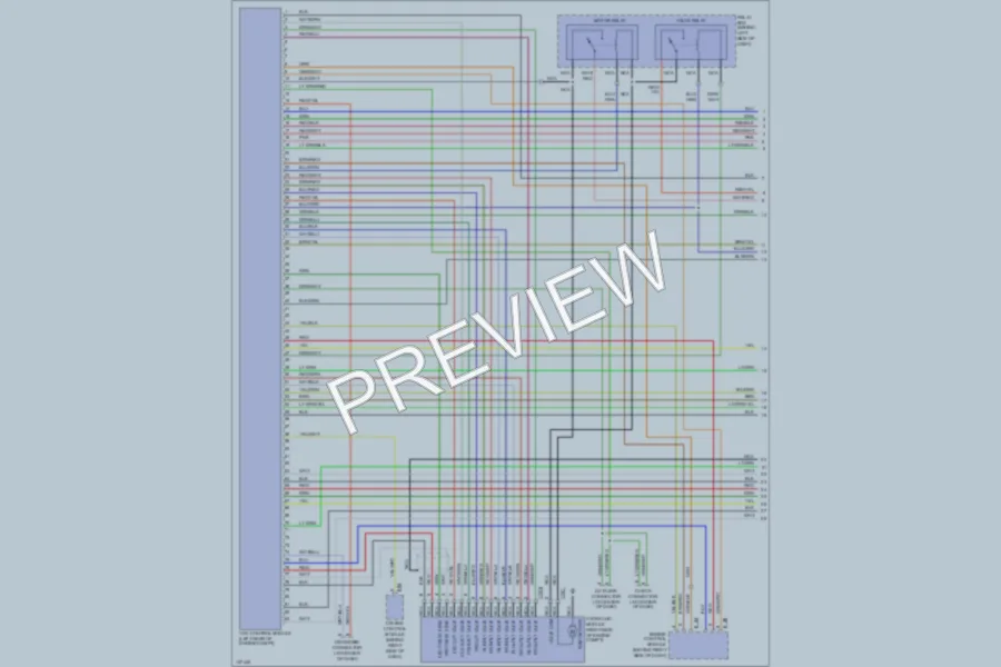 2001 Subaru Legacy Anti Lock Brakes wiring diagram preview