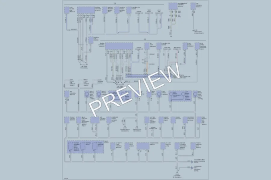 2001 Subaru Legacy Ground Distribution wiring diagram preview