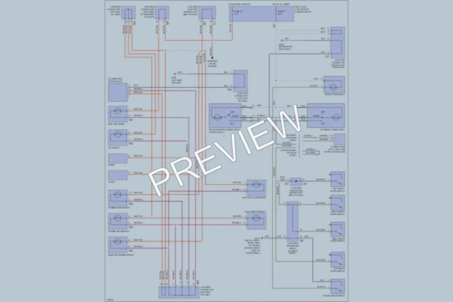 2001 Suzuki Esteem Interior Lights wiring diagram preview