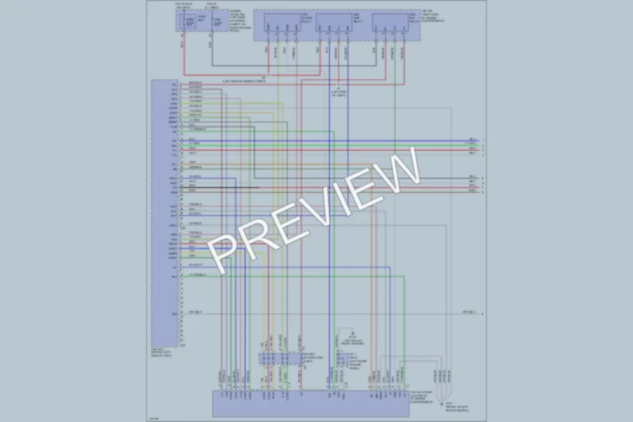 2001 Toyota 4Runner Anti Lock Brakes wiring diagram preview