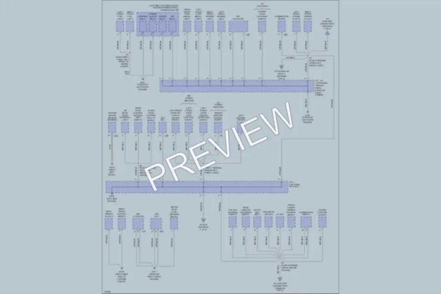2001 Toyota 4Runner Ground Distribution wiring diagram preview