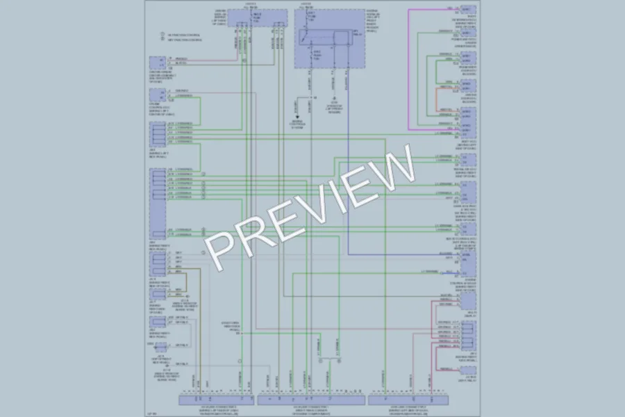 2001 Toyota Avalon Computer Data Lines wiring diagram preview