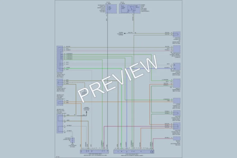 2001 Toyota Camry Computer Data Lines wiring diagram preview