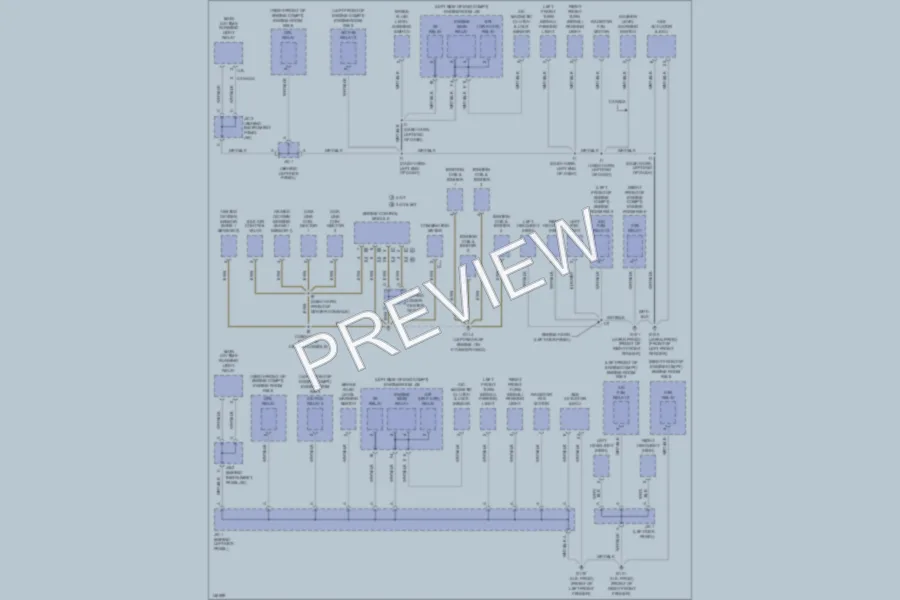 2001 Toyota Corolla Ground Distribution wiring diagram preview