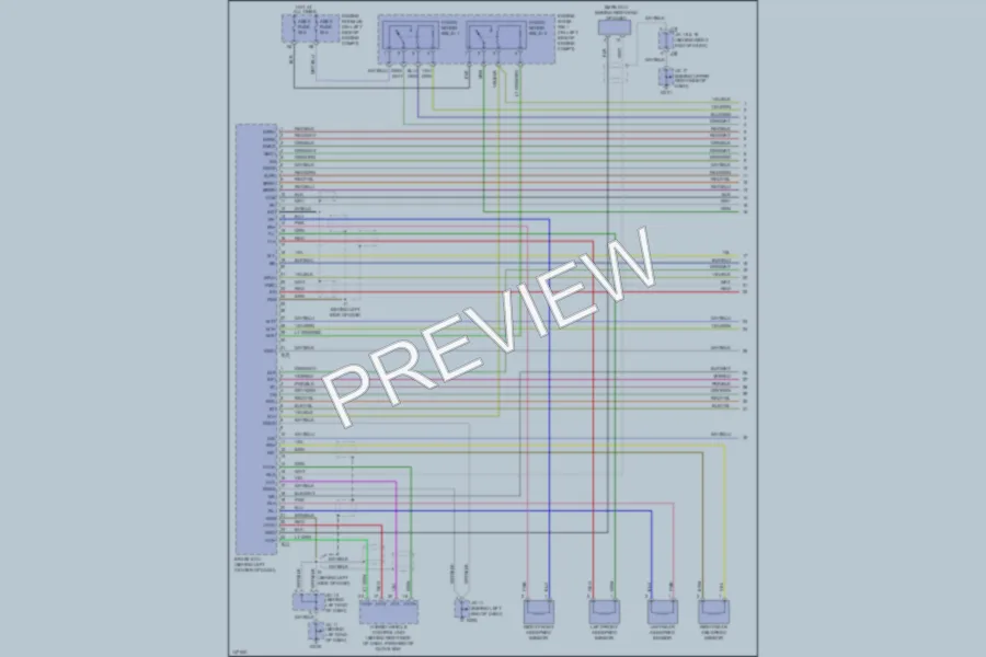 2001 Toyota Prius Anti Lock Brakes wiring diagram preview