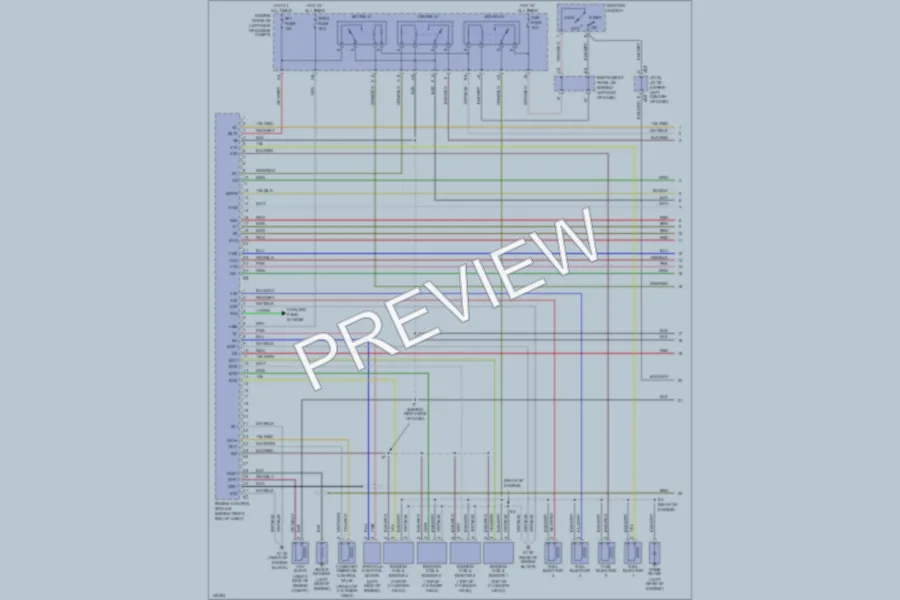 2001 Toyota Prius Engine Performance wiring diagram preview
