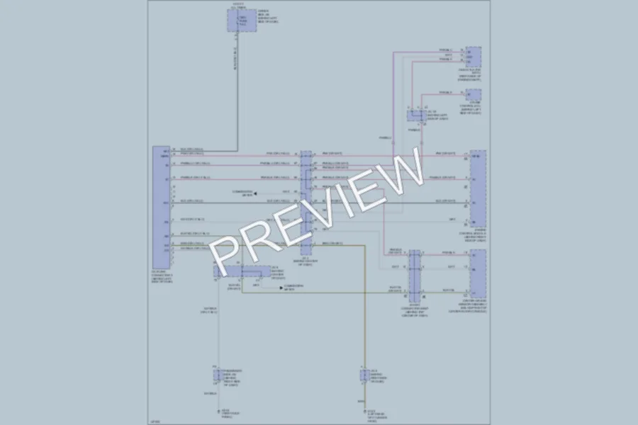 2001 Toyota RAV4 Computer Data Lines wiring diagram preview