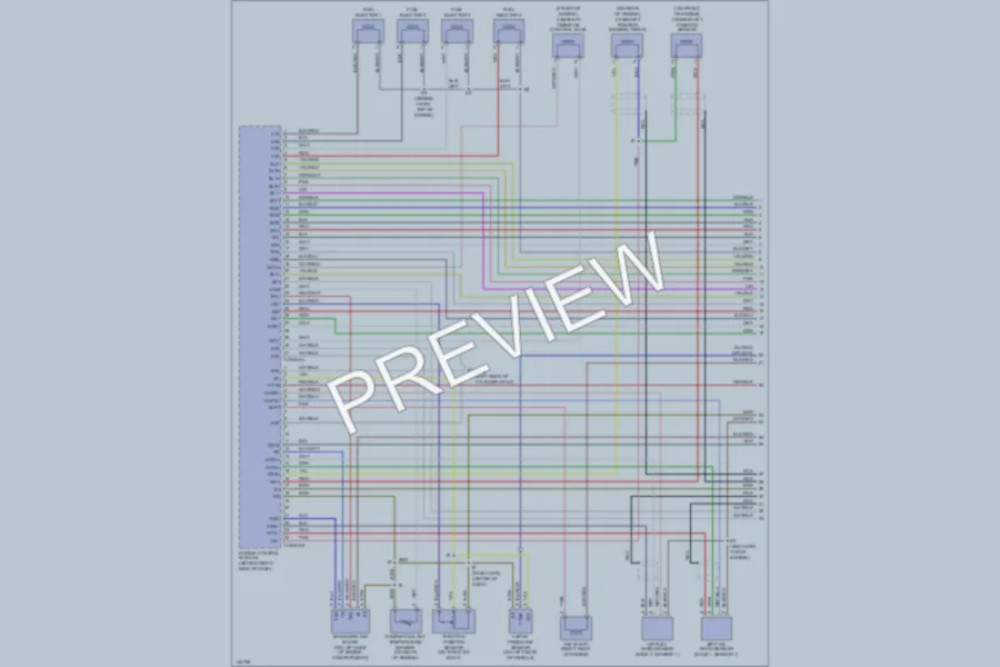 2001 Toyota RAV4 Engine Performance wiring diagram preview