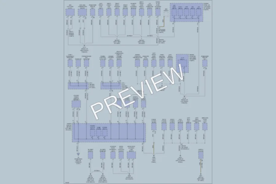 2001 Toyota RAV4 Ground Distribution wiring diagram preview