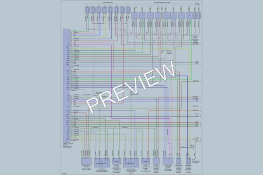 2001 Toyota Sequoia Engine Performance wiring diagram preview