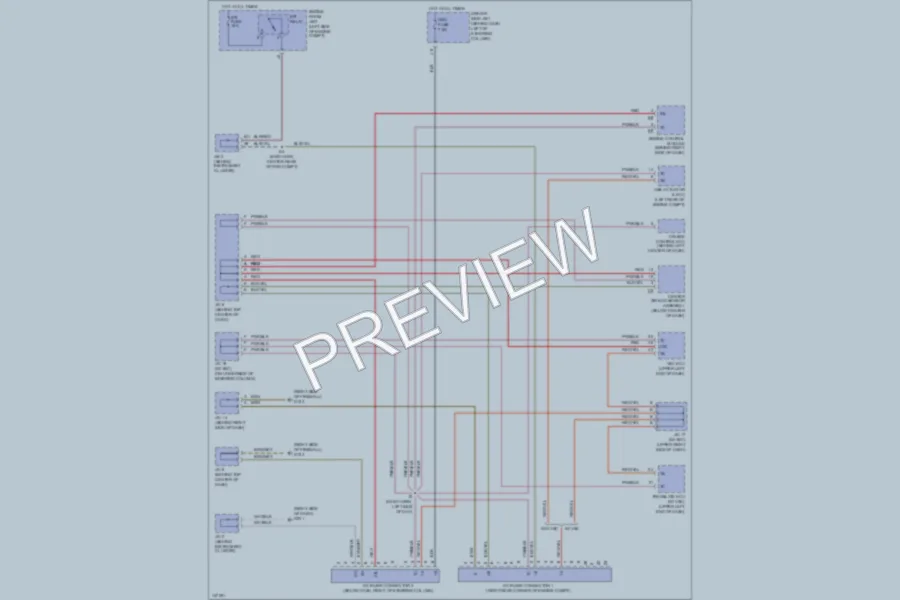 2001 Toyota Sienna Computer Data Lines wiring diagram preview