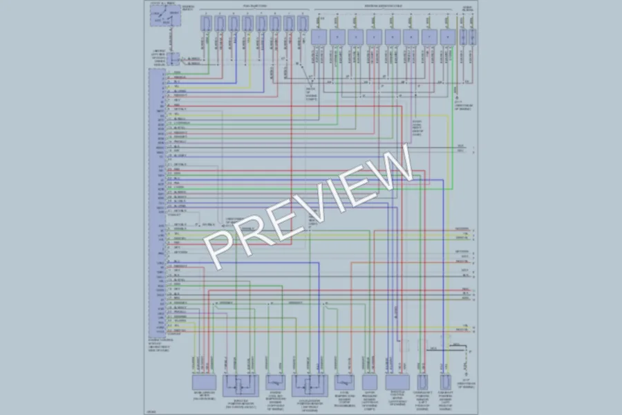 2001 Toyota Tundra Engine Performance wiring diagram preview