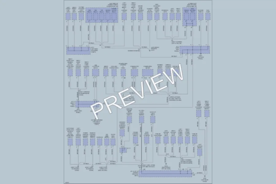 2001 Toyota Tundra Ground Distribution wiring diagram preview