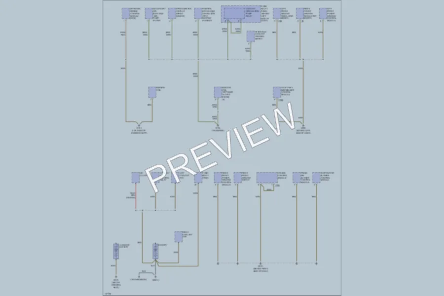 2001 Volkswagen EuroVan Ground Distribution wiring diagram preview