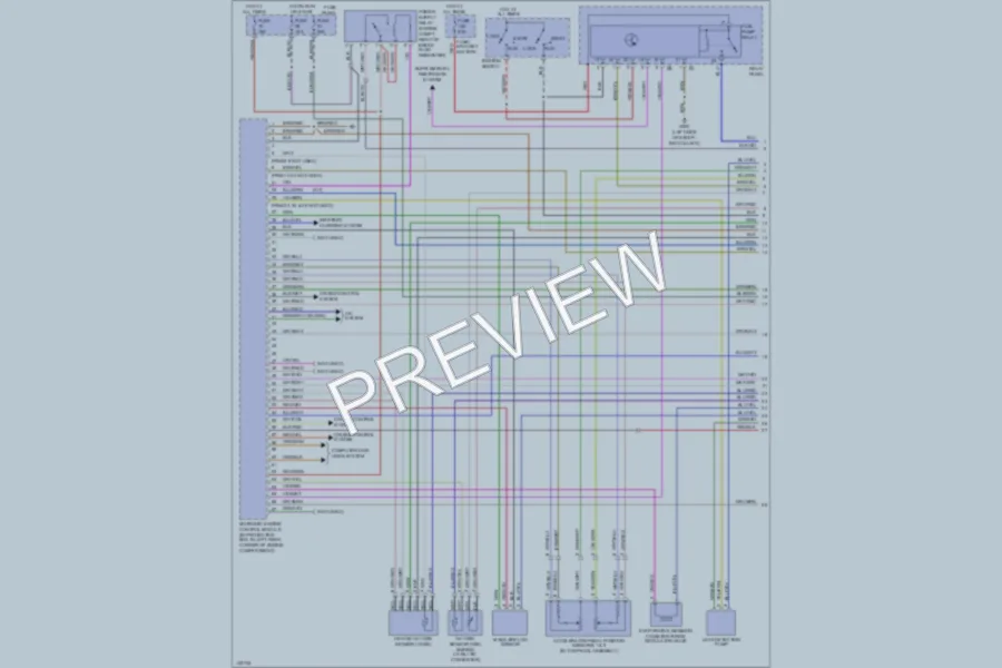 2001 Volkswagen Jetta Engine Performance wiring diagram preview
