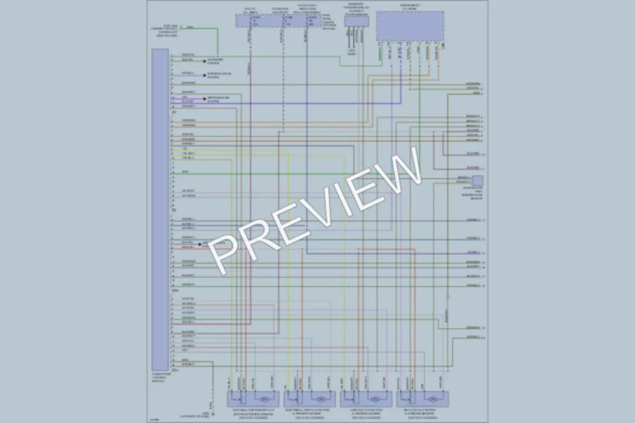 2001 Volkswagen Passat Air Conditioning wiring diagram preview