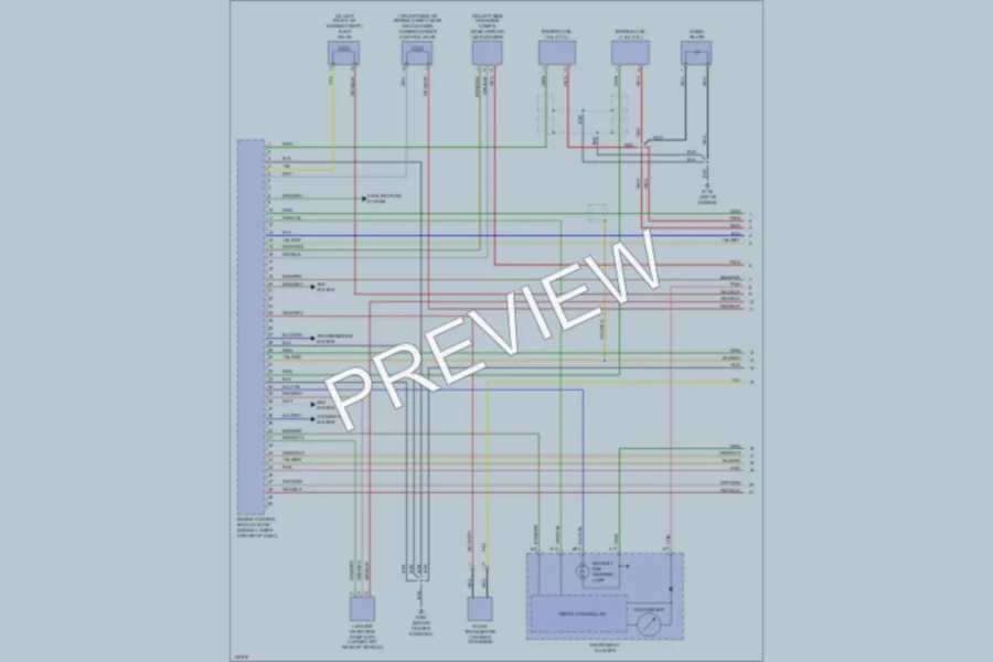 2001 Volvo S40 Engine Performance wiring diagram preview