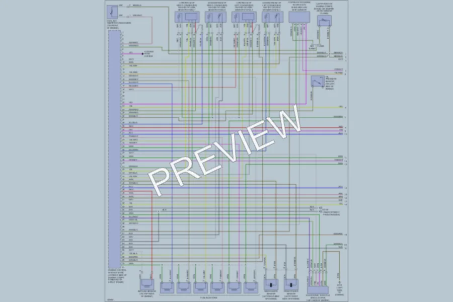 2001 Volvo S80 Engine Performance wiring diagram preview