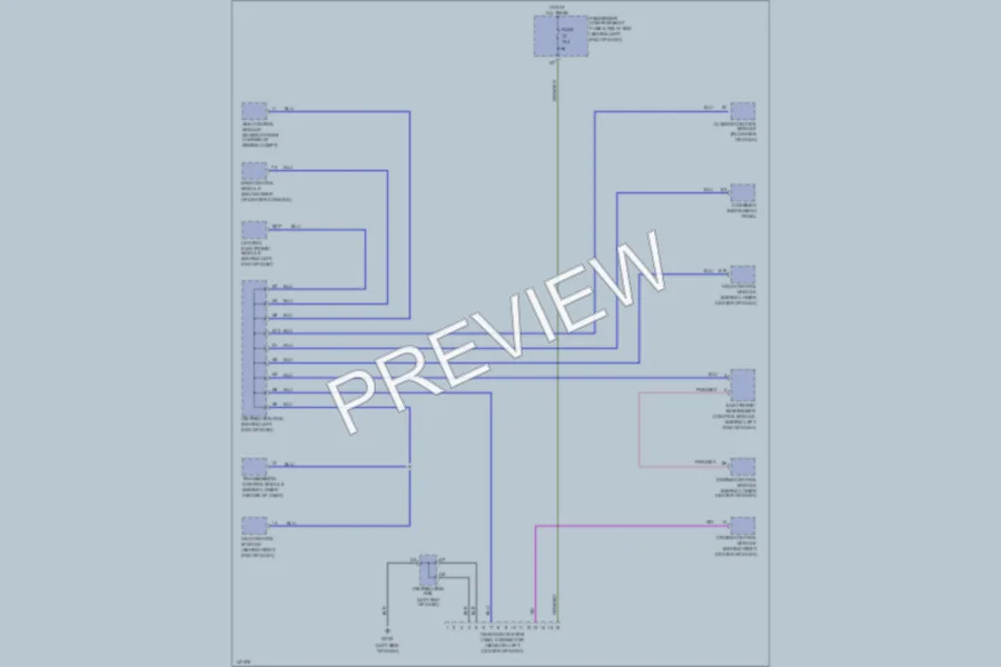 2001 Volvo V40 Computer Data Lines wiring diagram preview
