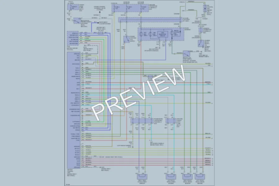 2002 Acura 32TL Anti Lock Brakes wiring diagram preview