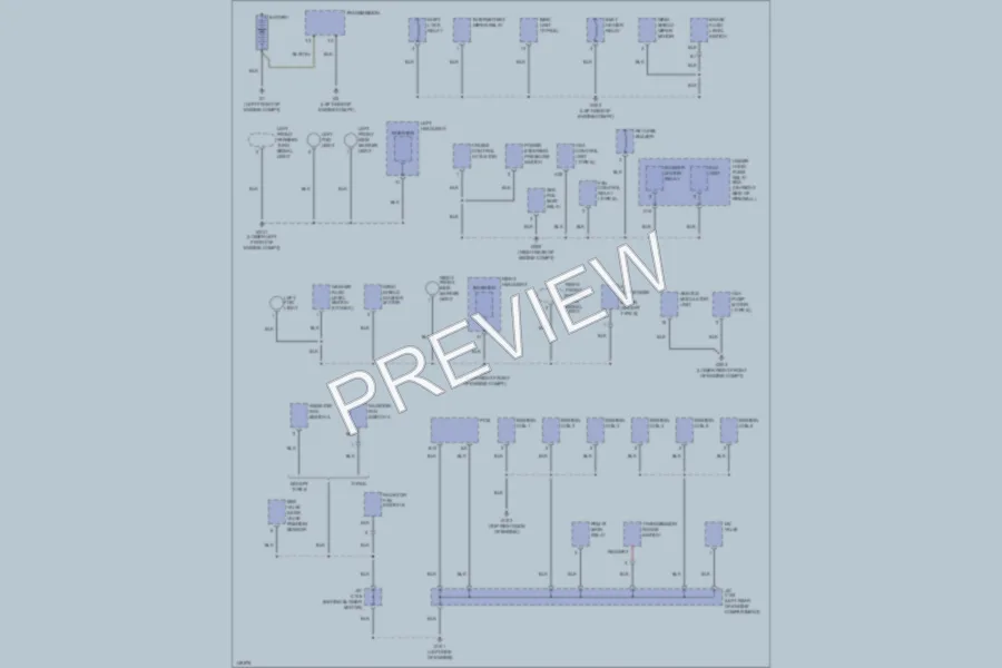 2002 Acura 32TL Ground Distribution wiring diagram preview