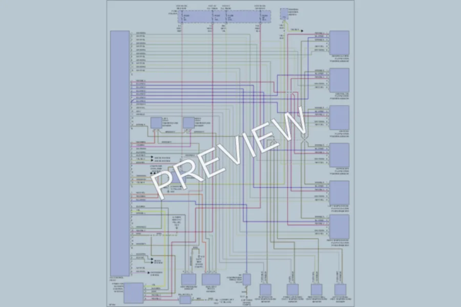 2002 Audi A4 Air Conditioning wiring diagram preview