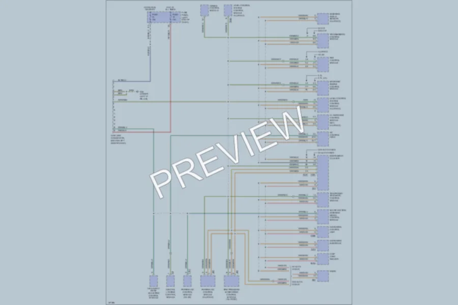 2002 Audi A6 Computer Data Lines wiring diagram preview