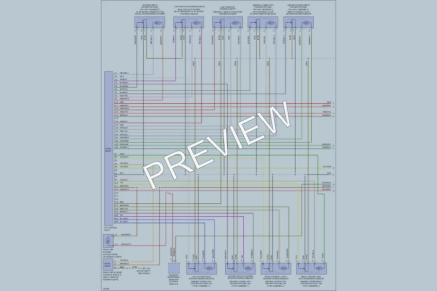 2002 Audi A8 Air Conditioning wiring diagram preview