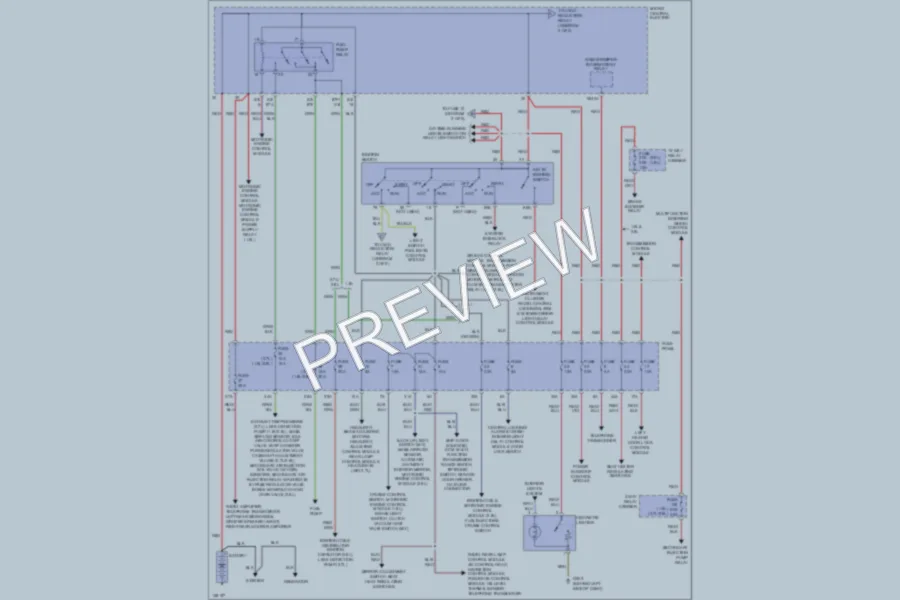 2002 Audi S4 Power Distribution wiring diagram preview