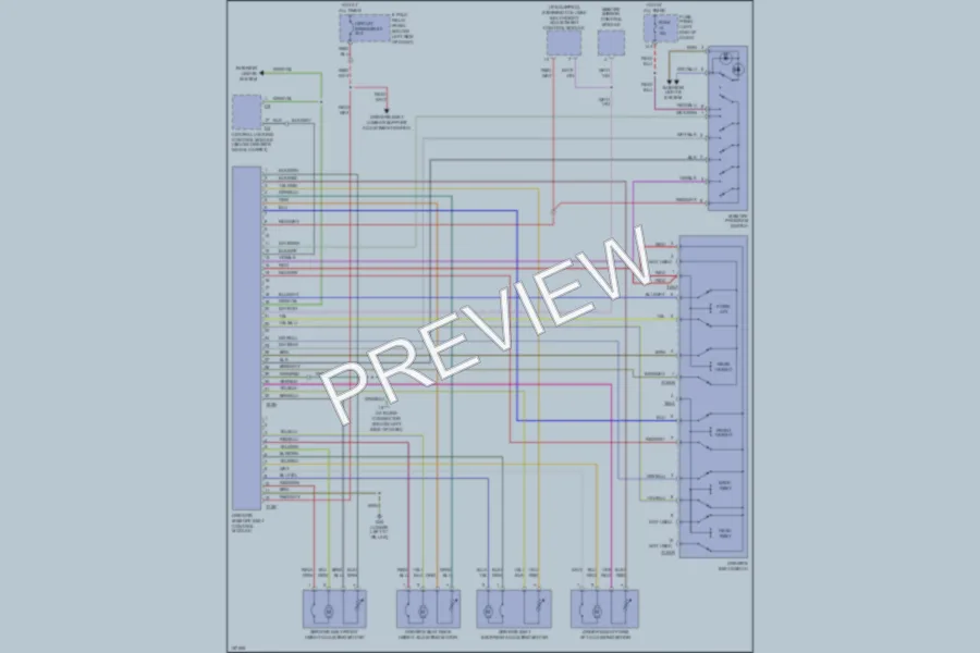 2002 Audi S6 Memory Systems wiring diagram preview