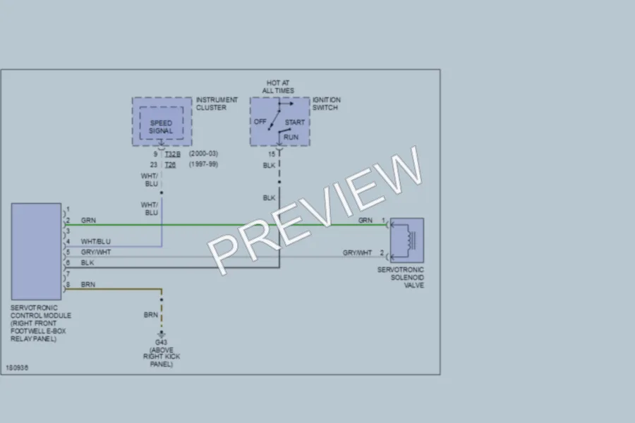 2002 Audi S8 Electronic Power Steering wiring diagram preview