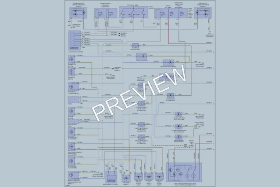 2002 Audi S8 Interior Lights wiring diagram preview