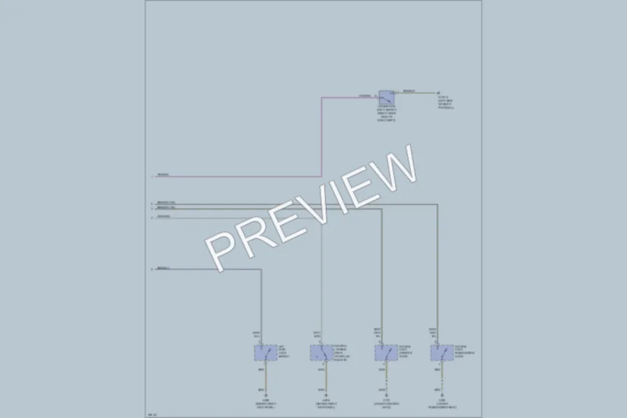 2002 BMW 325Ci Anti Theft wiring diagram preview