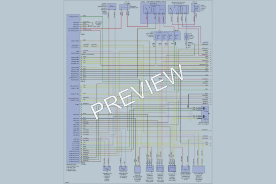 2002 BMW 330Ci Engine Performance wiring diagram preview