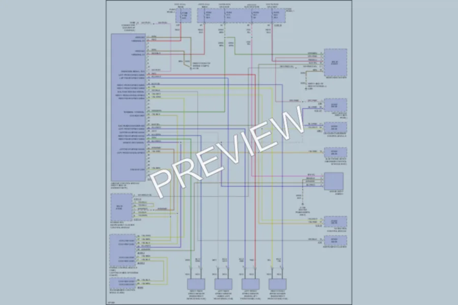 2002 BMW 525i Anti Lock Brakes wiring diagram preview