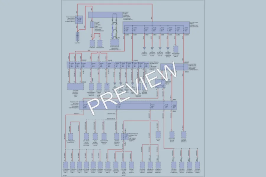 2002 BMW MRoadster Power Distribution wiring diagram preview
