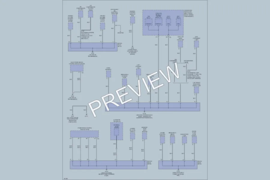 2002 Buick LeSabre Ground Distribution wiring diagram preview
