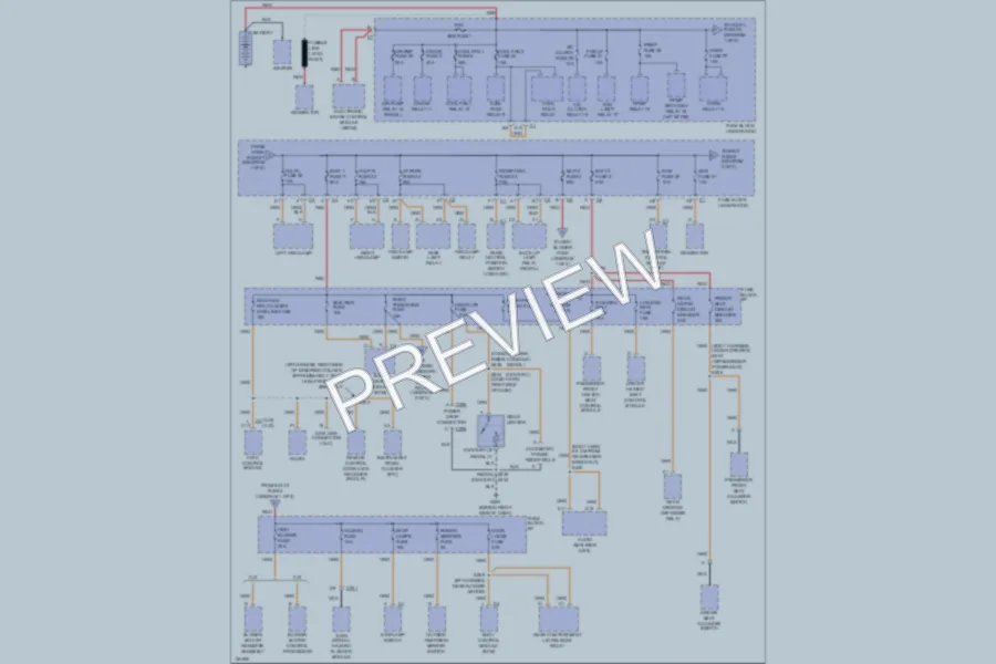 2002 Buick Regal Power Distribution wiring diagram preview