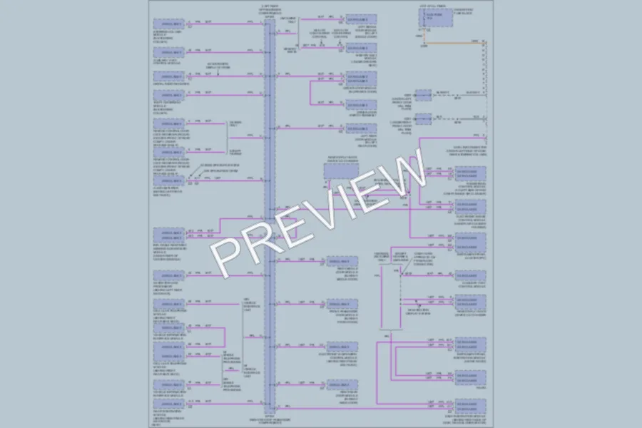 2002 Cadillac DeVille Computer Data Lines wiring diagram preview