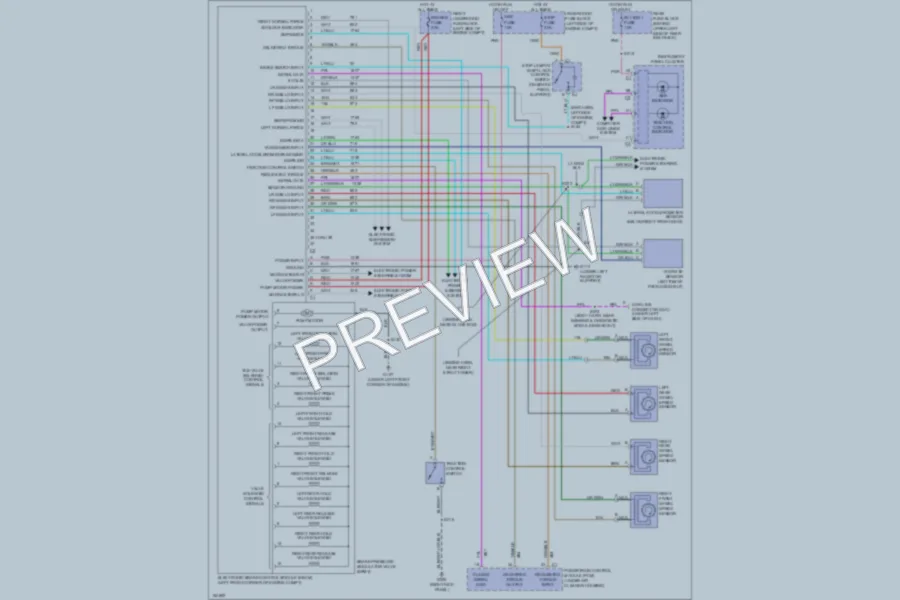 2002 Cadillac Eldorado Anti Lock Brakes wiring diagram preview