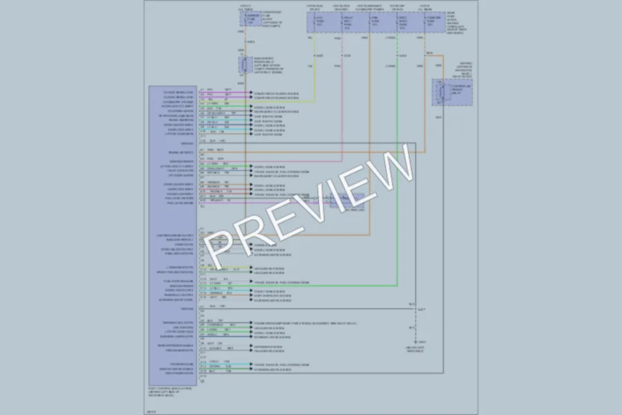 2002 Cadillac Eldorado Body Computer wiring diagram preview