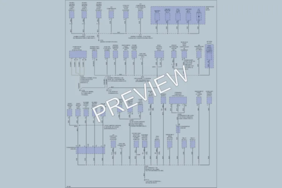 2002 Chevrolet Astro Ground Distribution wiring diagram preview