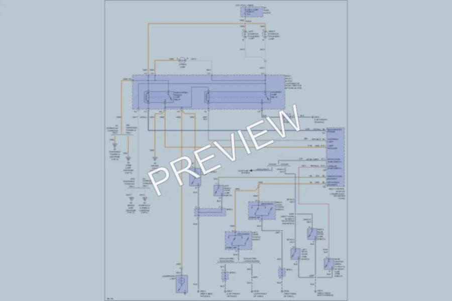 2002 Chevrolet Blazer Interior Lights wiring diagram preview