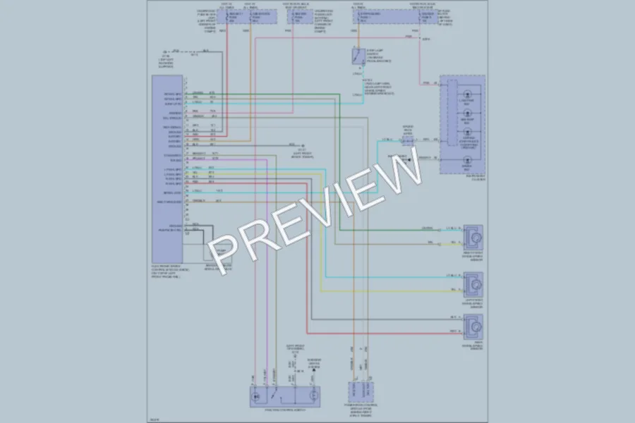 2002 Chevrolet Camaro Anti Lock Brakes wiring diagram preview