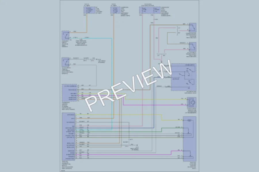 2002 Chevrolet Camaro Cruise Control wiring diagram preview