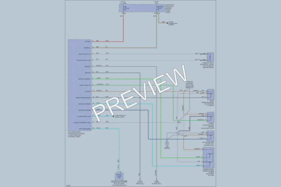 2002 Chevrolet Corvette Electronic Power Steering wiring diagram preview