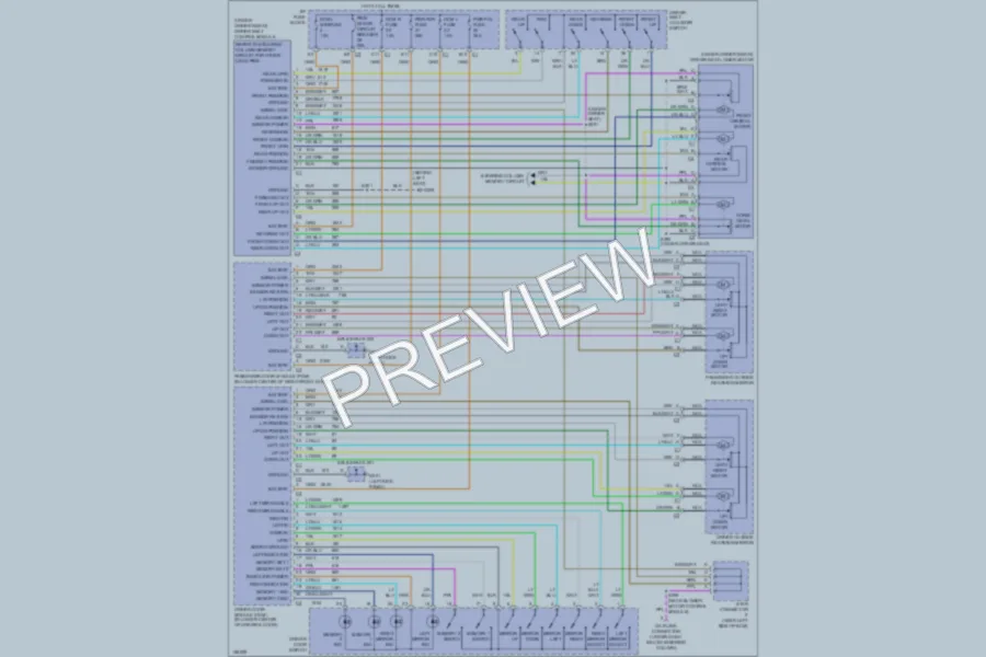 2002 Chevrolet Corvette Memory Systems wiring diagram preview