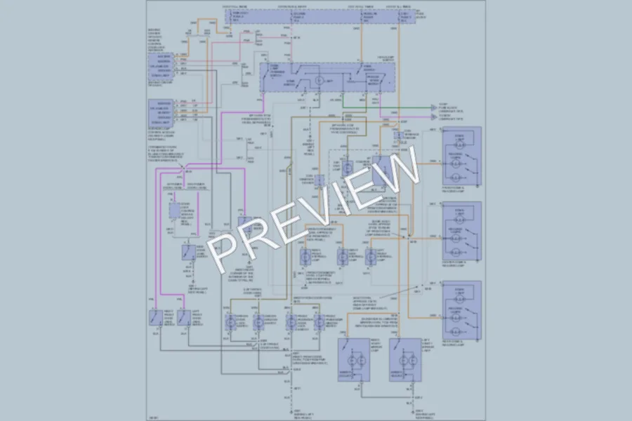 2002 Chevrolet G2500 Interior Lights wiring diagram preview