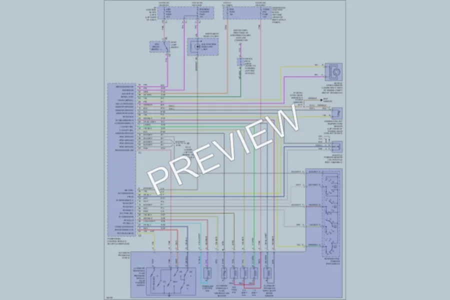2002 Chevrolet Impala Transmission wiring diagram preview