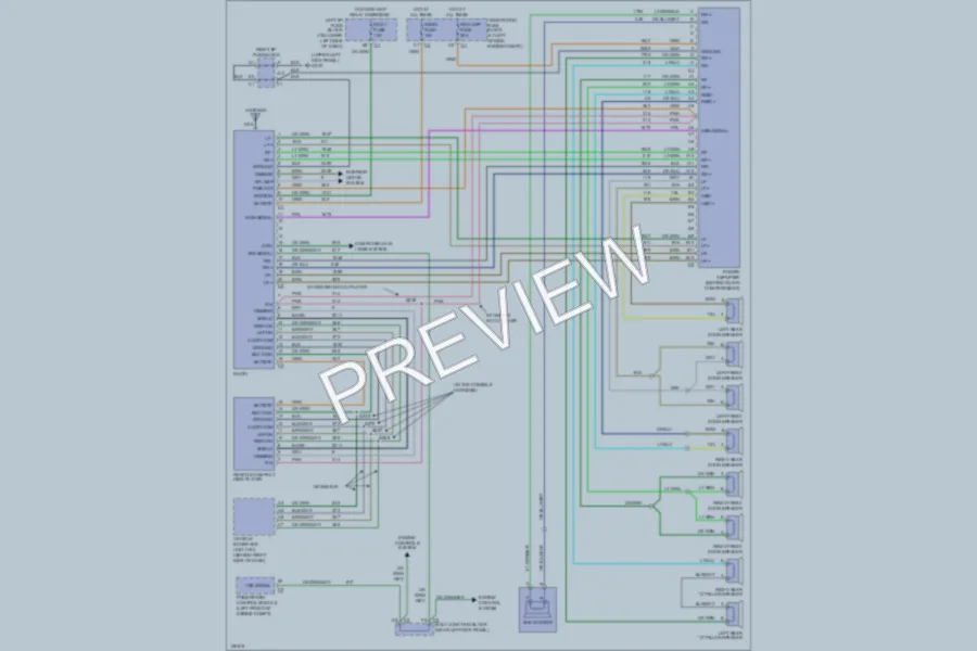 2002 Chevrolet K1500Suburban Radio wiring diagram preview